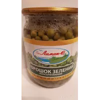 Горошек зеленый консервированный Лиман-С СКО 0.510/12